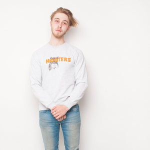 H&L - Hooters - Mens Sweat - Grey