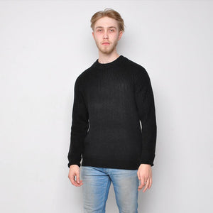 Pop - Knitted Jumper - Black