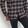Bellfield - Check - Mens Shirt - Black/Brown
