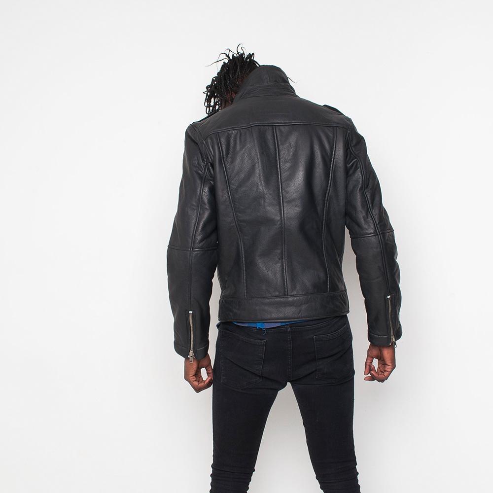 Bellfield - Leather - Mens Jacket - Black