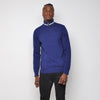 Bellfield - 1/4 Zip Up - Mens Jumper - Blue