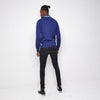 Bellfield - 1/4 Zip Up - Mens Jumper - Blue