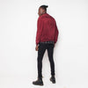Bellfield - Suede - Mens Jacket - Burgundy