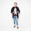 Bellfield - Duffle - Mens Coat - Navy