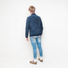 Bellfield - Suede - Mens Jacket - Navy