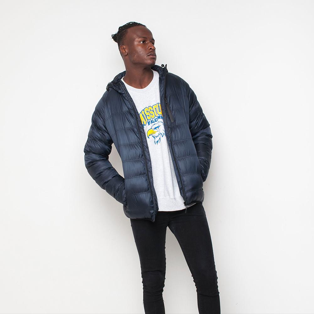 Bellfield - Puffa - Mens Jacket - Navy