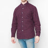 Pop - Small Check - Mens Shirt - Red/Navy