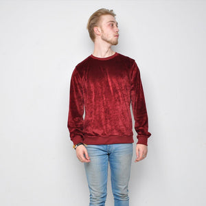 Bellfield - Velvet Top - Burgundy