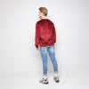 Bellfield - Velvet Top - Burgundy
