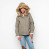 Bellfield - Parka Fur - Womens Jacket - Khaki