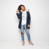 Bellfield - Womens Parka Coat - Navy