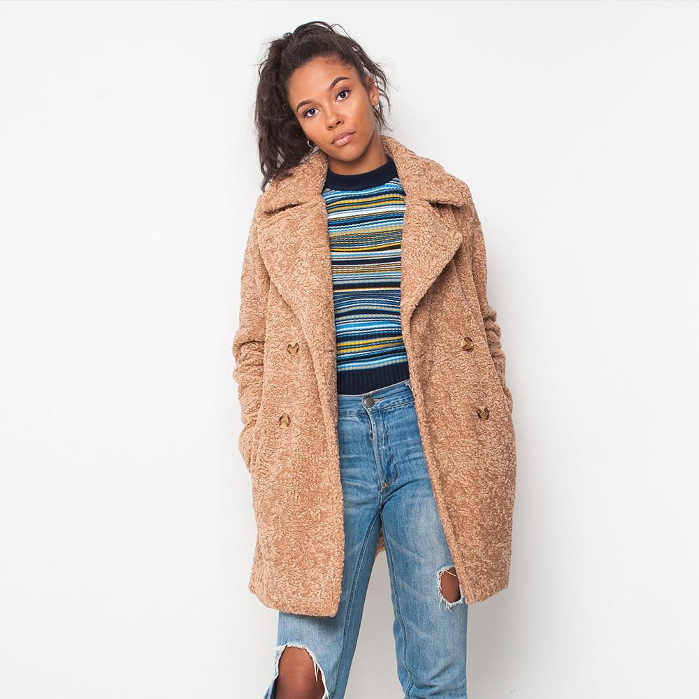 Bellfield - 3/4 length - Womens Coat - Tan