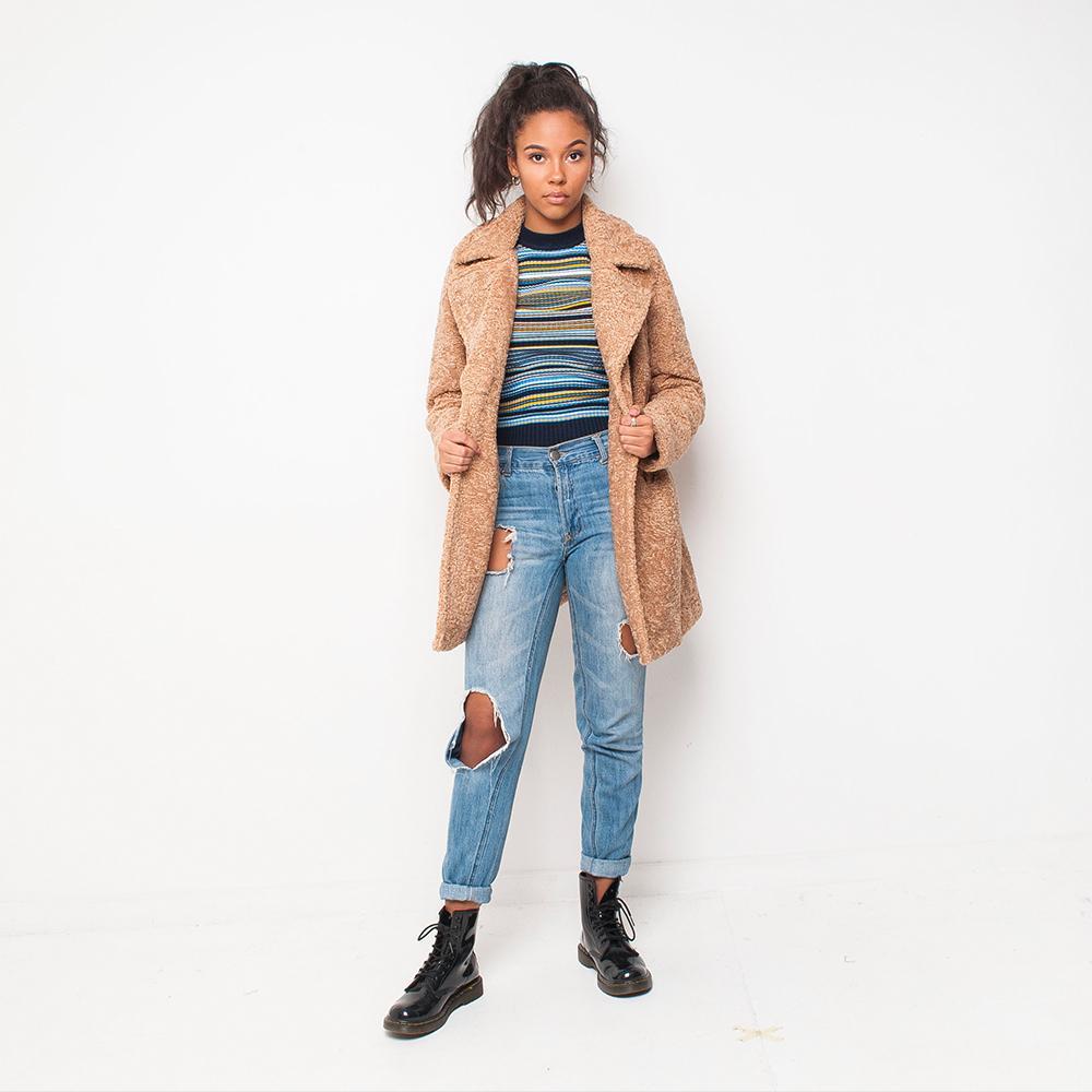 Bellfield - 3/4 length - Womens Coat - Tan