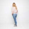 Bellfield - Womens Striped T Shirt - White