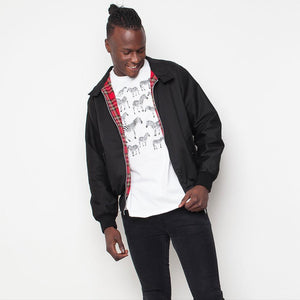 H&L - Harrington - Mens Jacket - Black