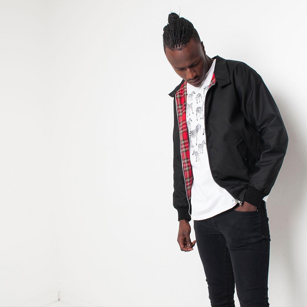 H&L - Harrington - Mens Jacket - Black