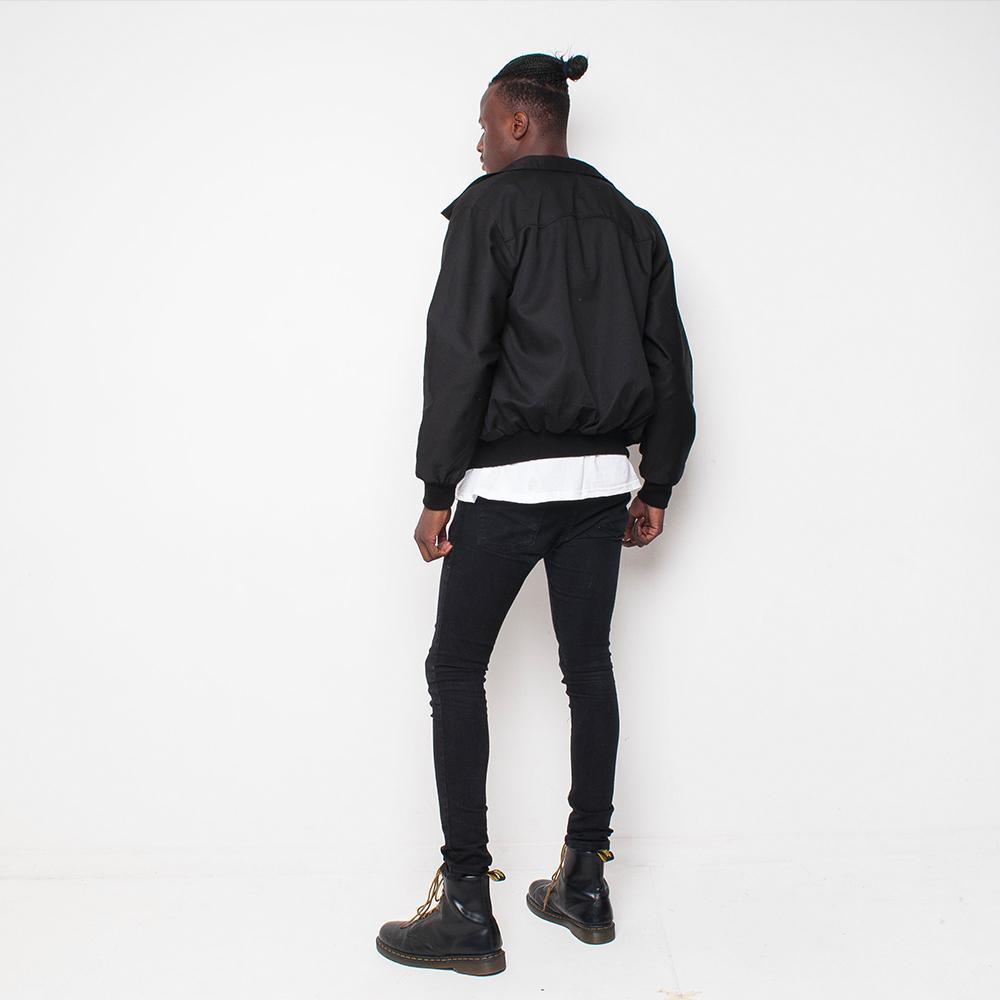 H&L - Harrington - Mens Jacket - Black