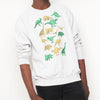 H&L - Dino - Mens Sweat - Grey