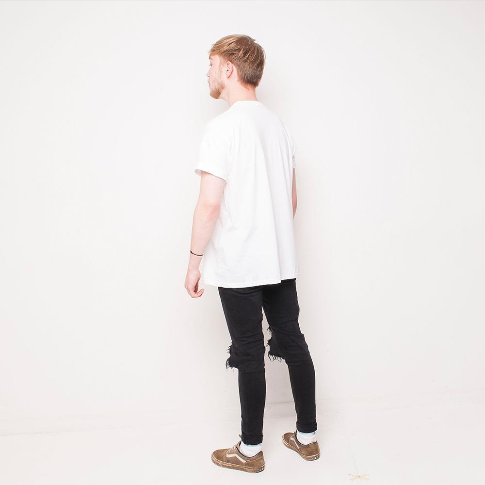 H&L - Dino - Mens T Shirt - White