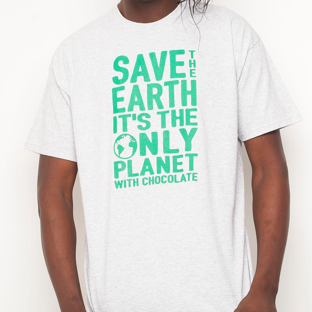 H&L - Earth  - Mens T Shirt - Grey
