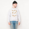 H&L - Giraffe - Mens Sweat - Grey