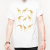 H&L - Giraffe - Mens T Shirt - White