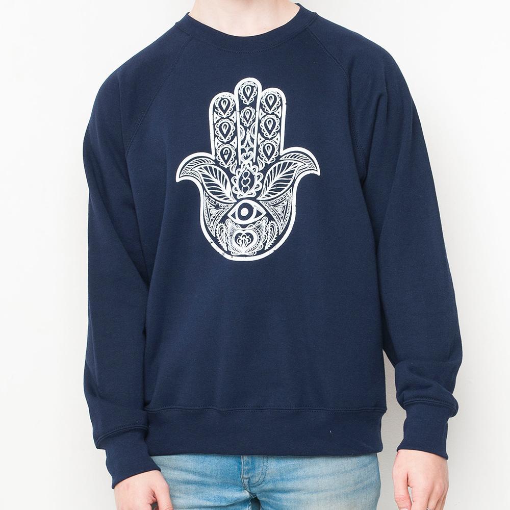 H&L - Hand - Mens Sweat - Navy