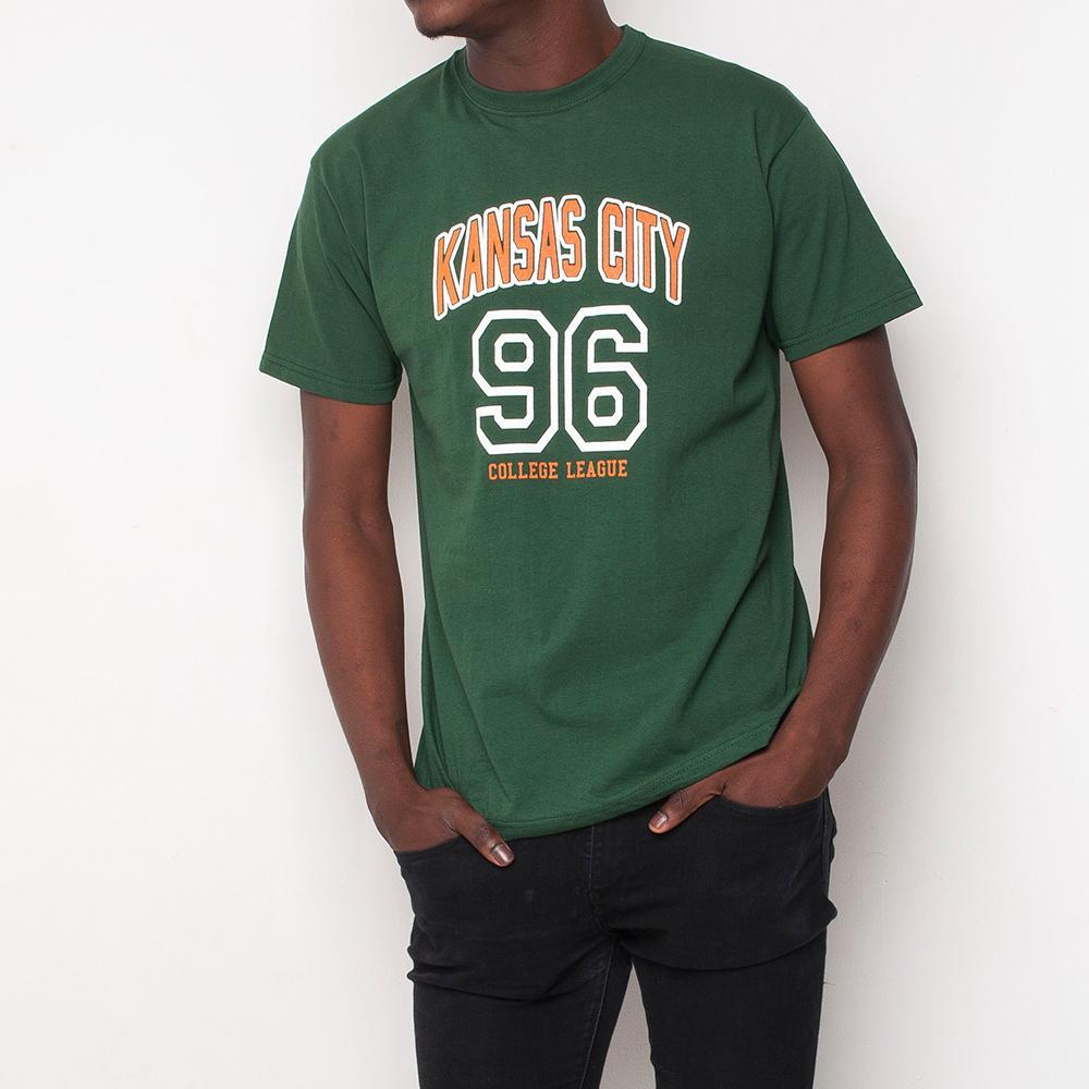 H&L - Kansas - Mens T Shirt - Green