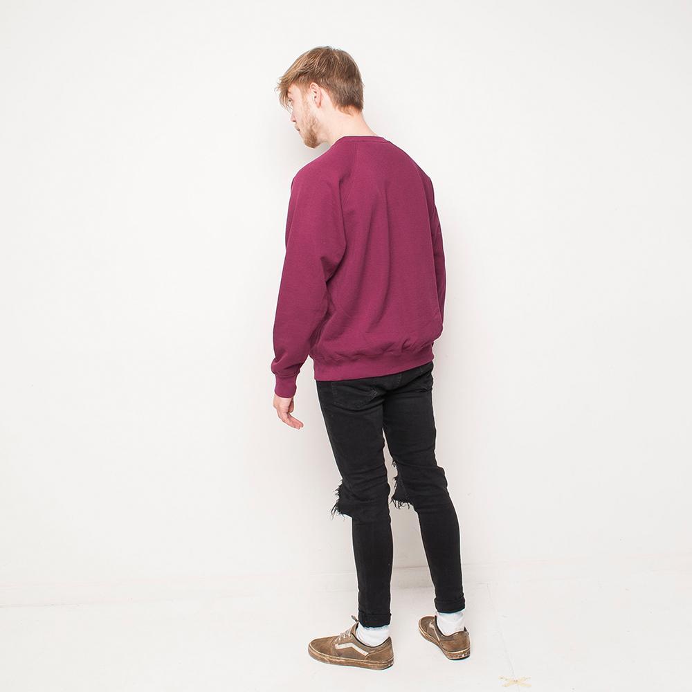 H&L - Kansas - Mens Sweat - Burgundy