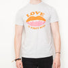 H&L - Love Bite - Mens T Shirt - Grey