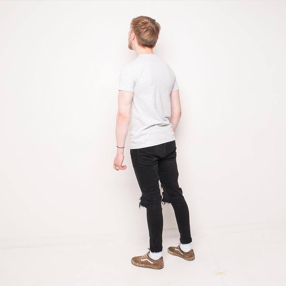H&L - Love Bite - Mens T Shirt - Grey
