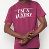 H&L - Luxury - Mens T Shirt - Burgundy
