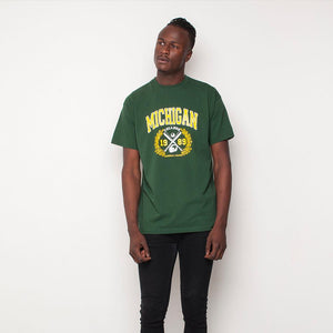 H&L - Michigan - Mens T Shirt - Green