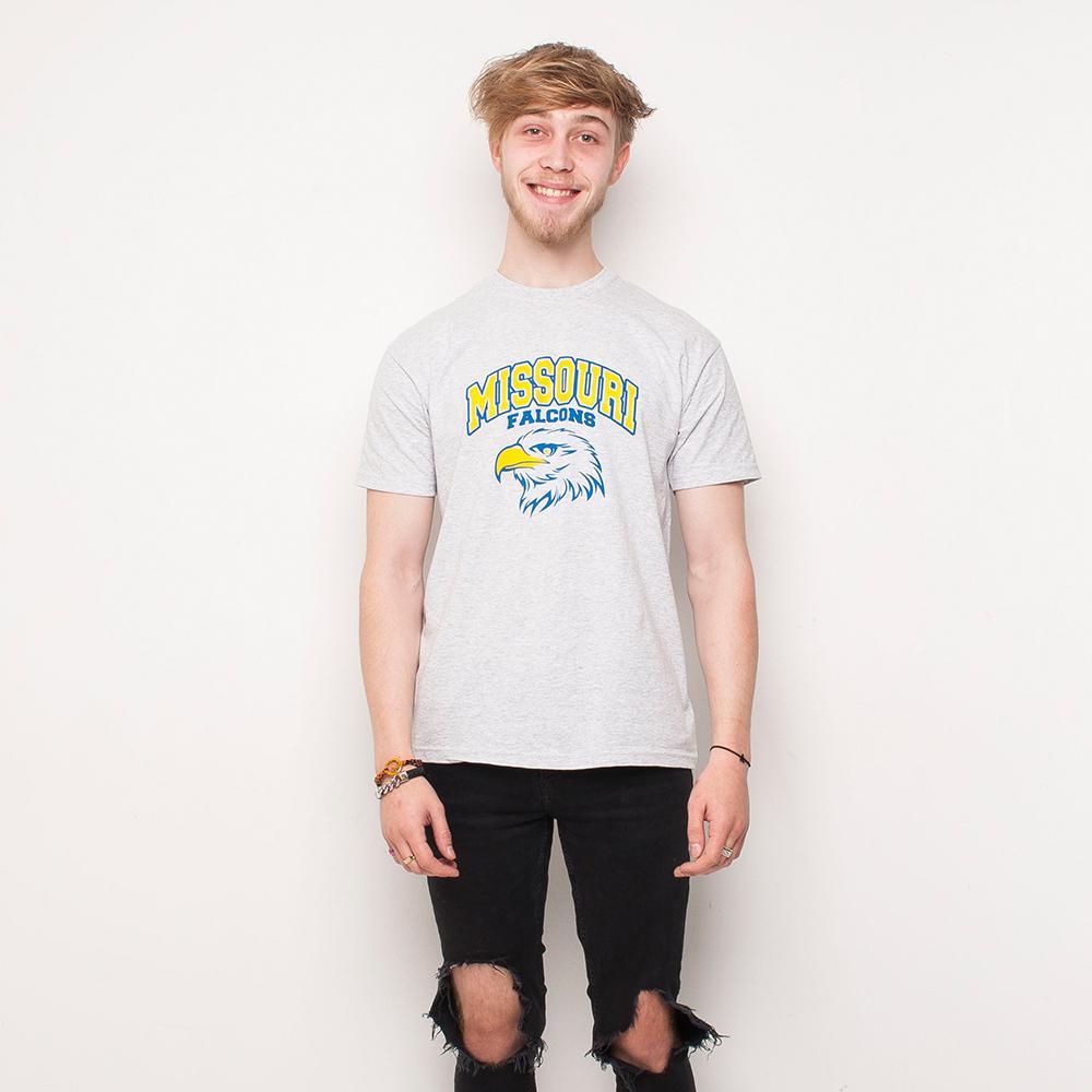 H&L - Missouri - Mens T Shirt - Grey