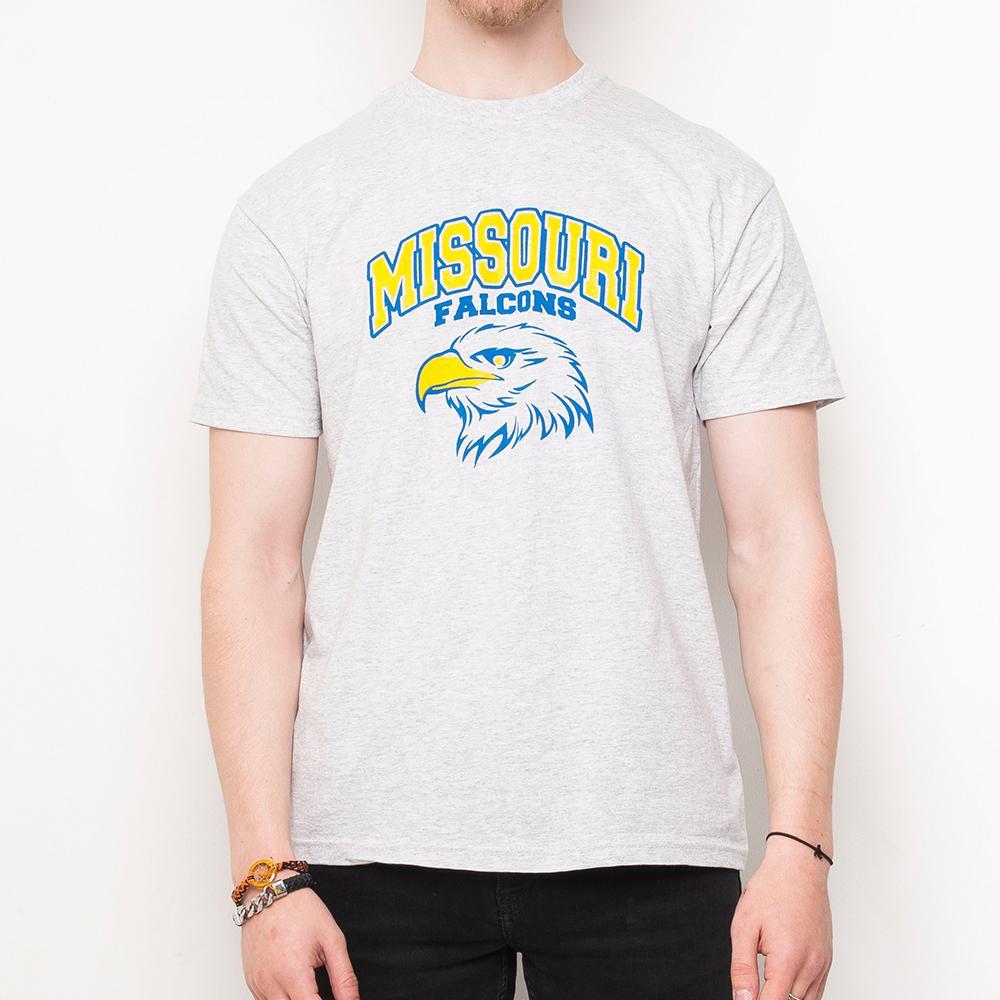 H&L - Missouri - Mens T Shirt - Grey