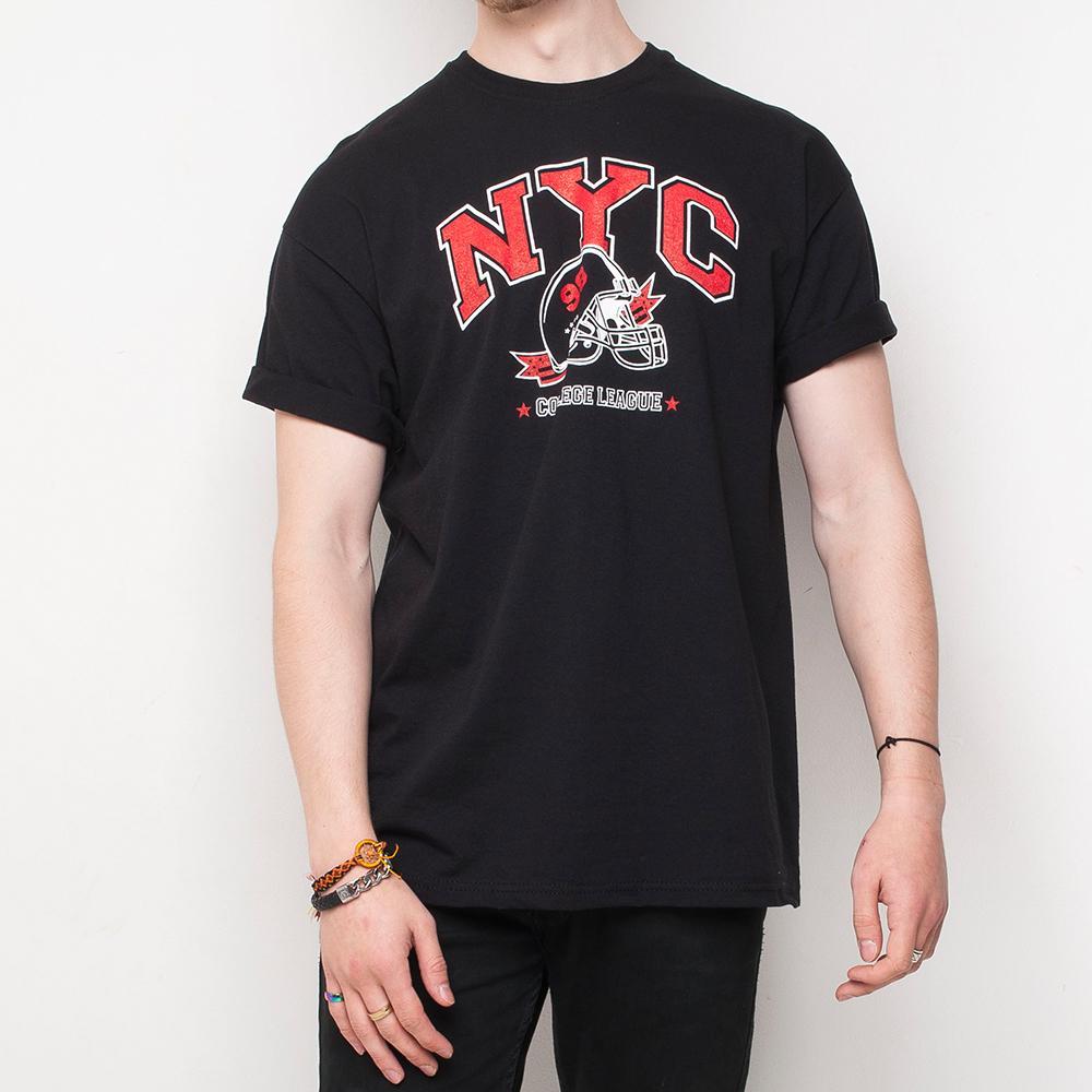 H&L - NYC - Mens T Shirt - Black