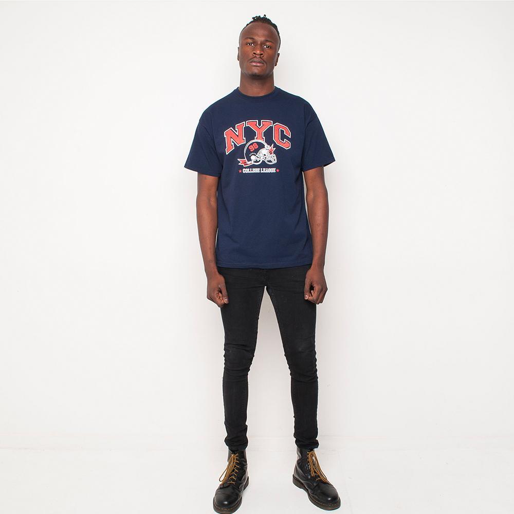 H&L - NYC - Mens T Shirt - Navy