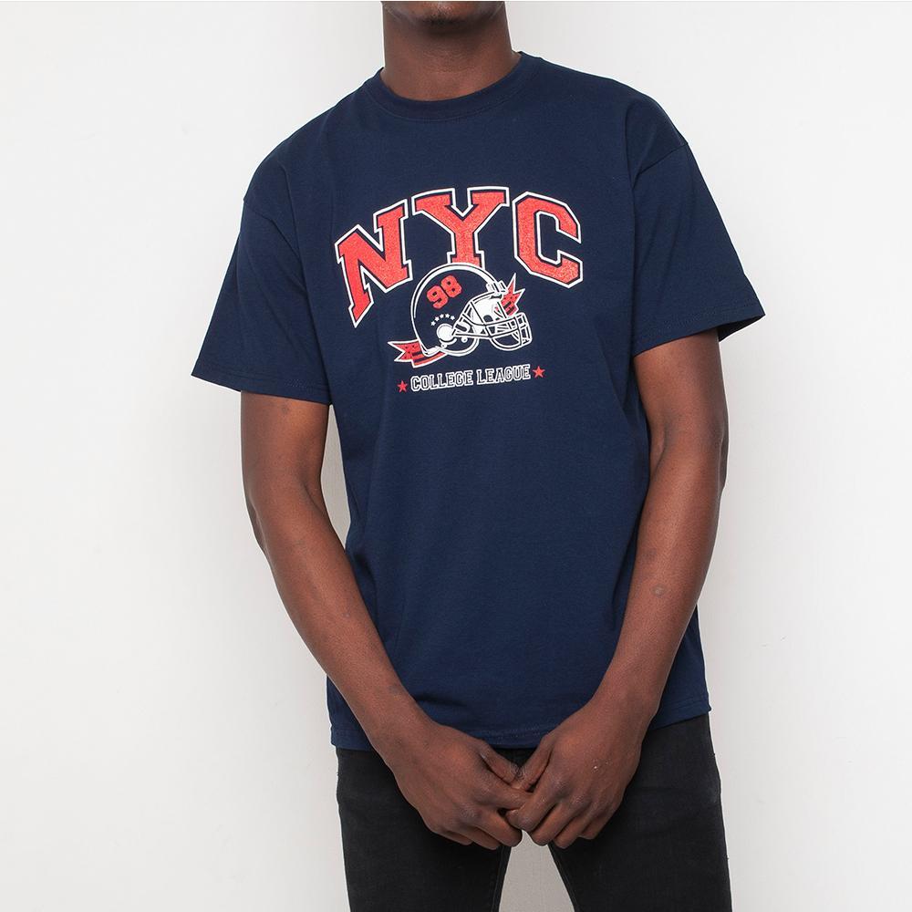 H&L - NYC - Mens T Shirt - Navy