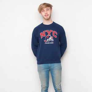 H&L - NYC - Mens Sweat - Navy