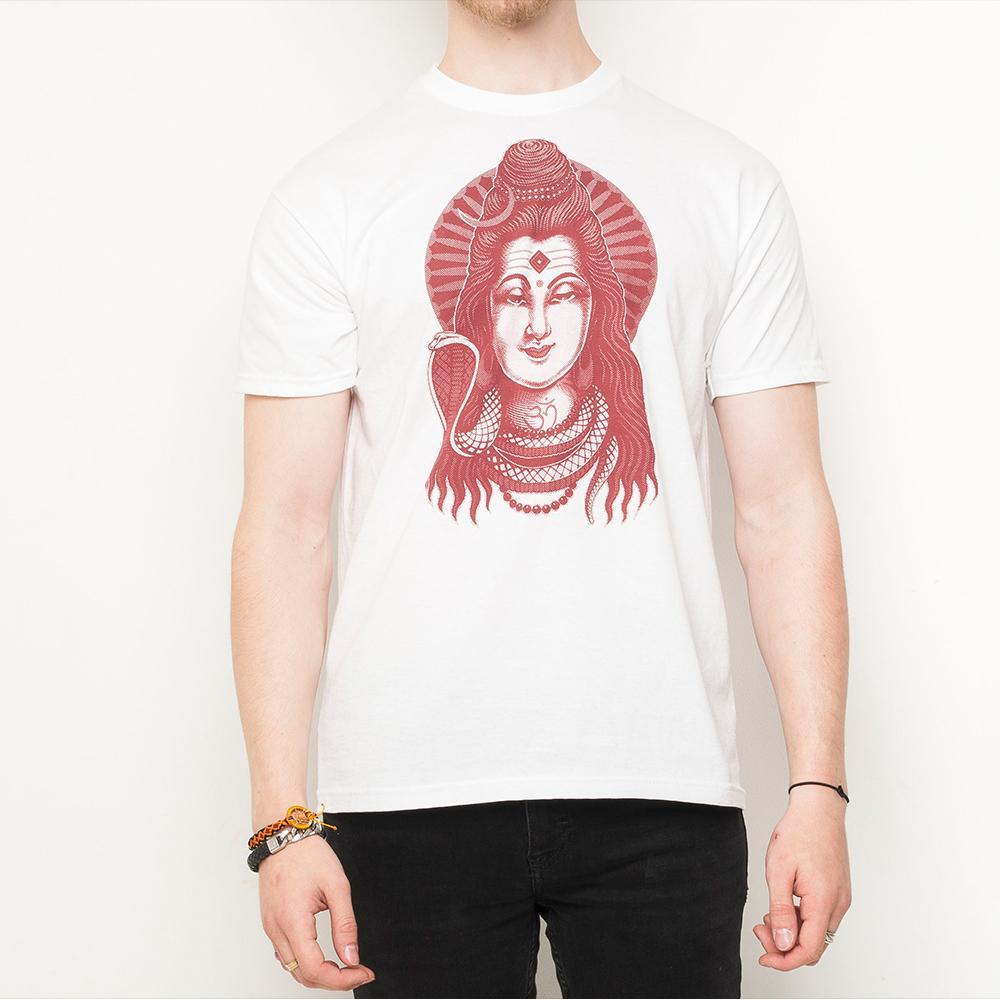 H&L - Shiva - Mens T Shirt - White