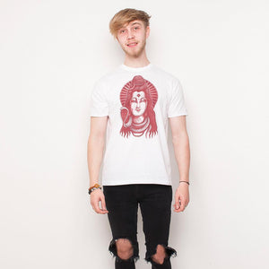 H&L - Shiva - Mens T Shirt - White