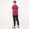 H&L - Texas - Mens T Shirt - Burgundy