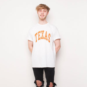 H&L - Texas - Mens T Shirt - White