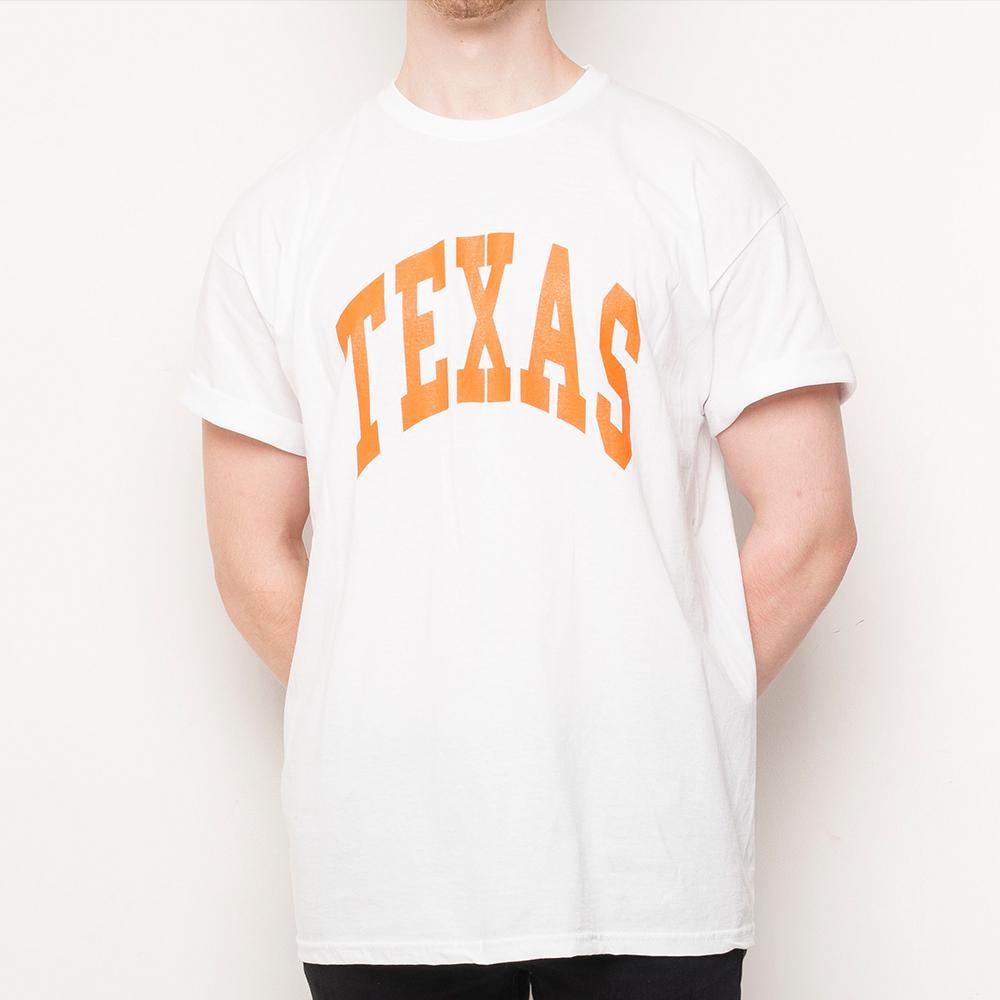 H&L - Texas - Mens T Shirt - White