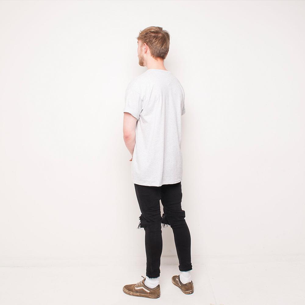 H&L - Tiger - Mens T Shirt - Grey