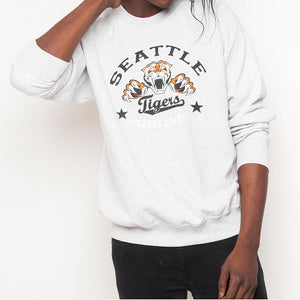 H&L - Tiger - Mens Sweat - Grey