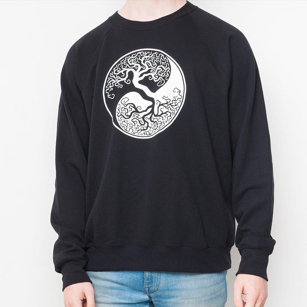 H&L - Tree - Mens Sweat - Black