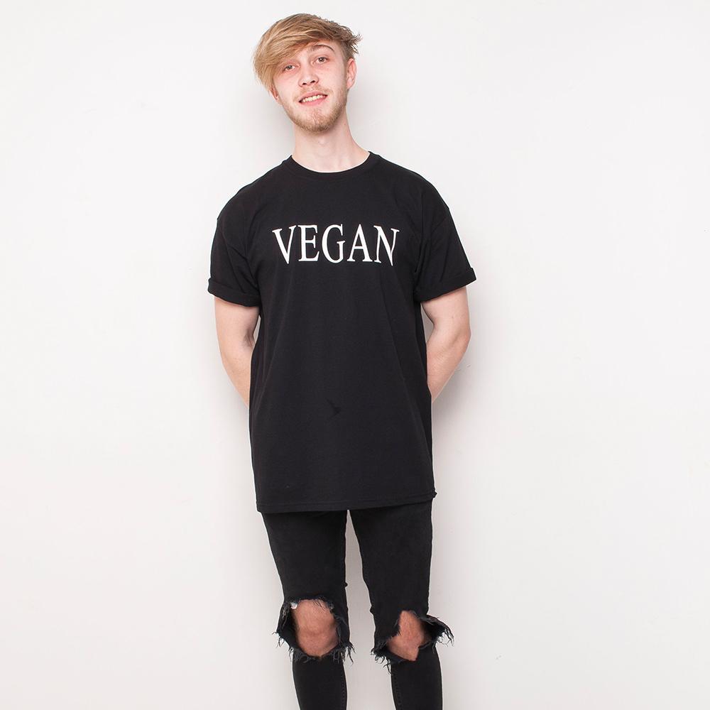H&L - Vegan - Mens T Shirt - Black