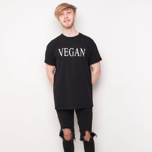 H&L - Vegan - Mens T Shirt - Black