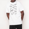 H&L -Zebra - Mens T Shirt - White